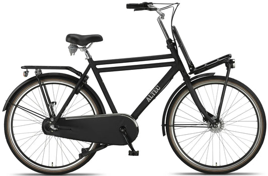 Altec Retro Transportfiets 28inch Heren 53 Mat Zwart
