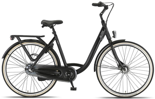 Altec Walesa 28 inch Damesfiets N-3 50/55cm Mat Zwart