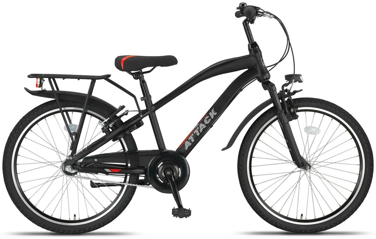 Altec Attack 24 inch MTB N-3 Zwart Zilver