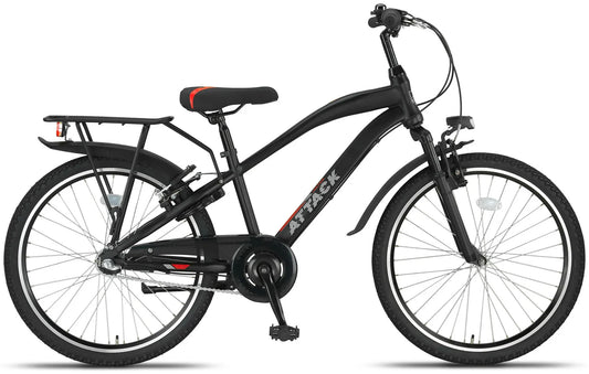 Altec Attack 24 inch MTB N-3 Zwart Zilver