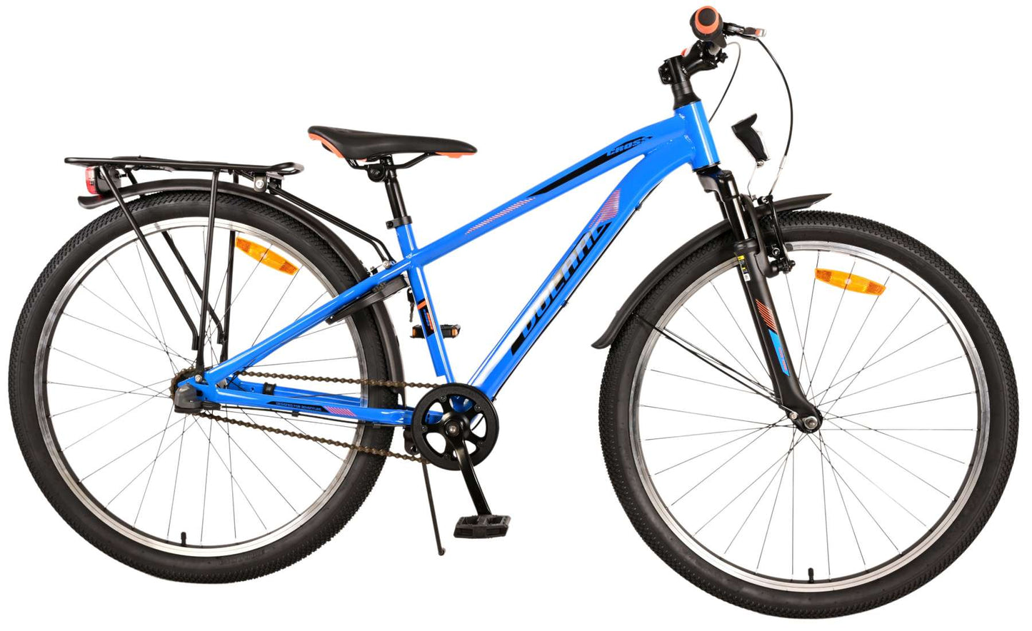 Volare Cross Kinderfiets - Jongens - 24 inch - Blauw - 3 Versnellingen (100% rijklaar)