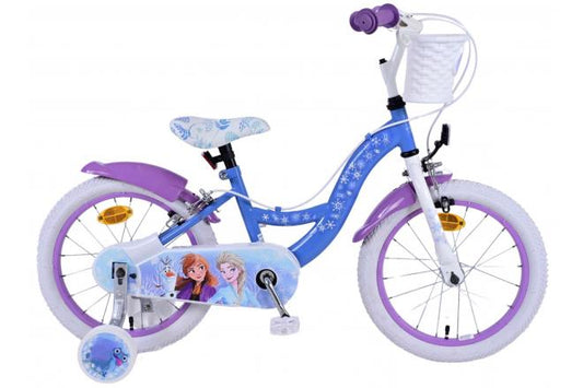 Disney Frozen 2 - Kinderfiets - Meisjes - 16 inch - Blauw/Paars