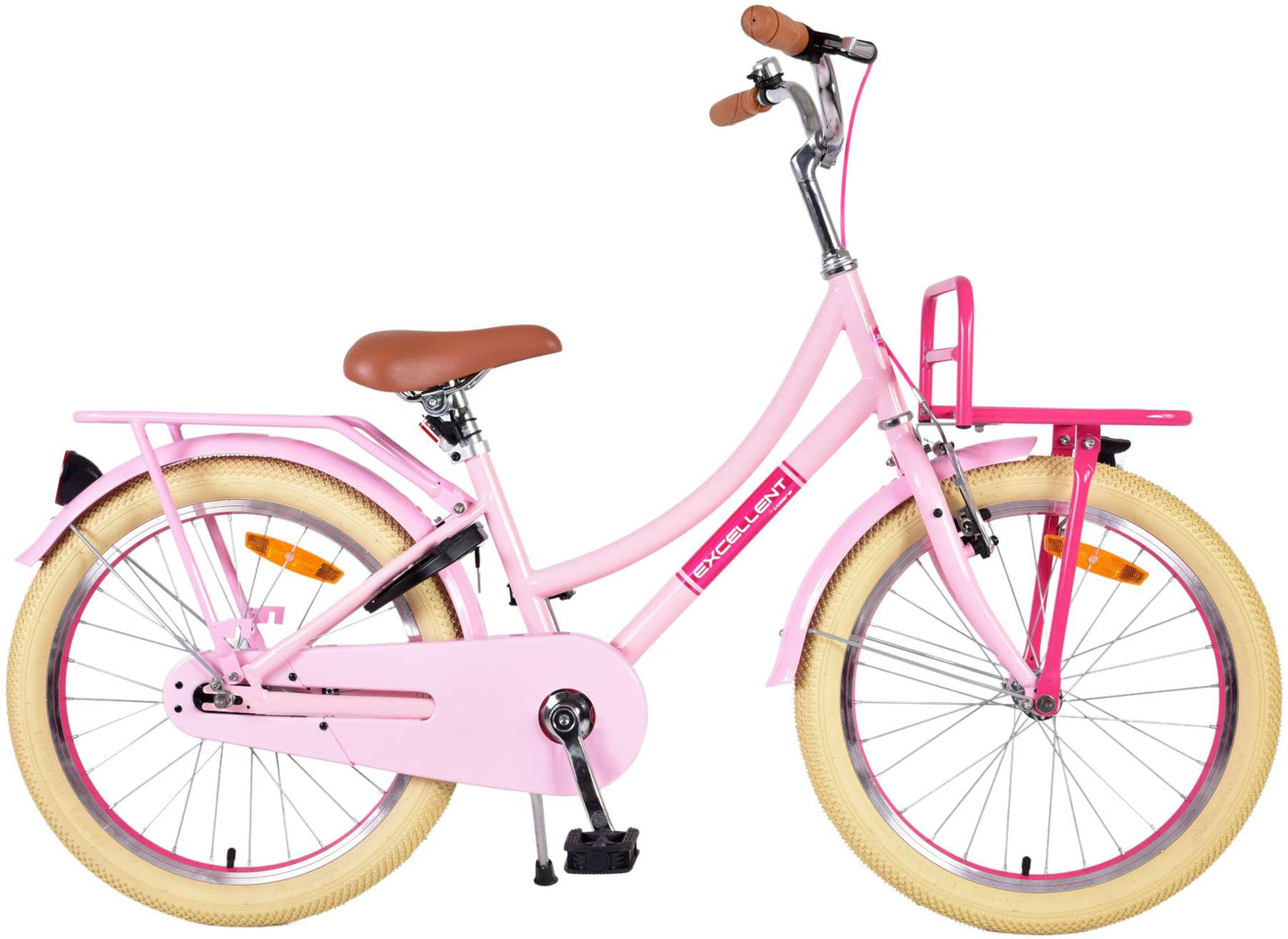 Volare Excellent Kinderfiets - Meisjes - 26 inch - Roze(rijklaar)