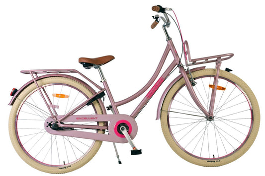 Volare Excellent Kinderfiets - Meisjes - 26 inch - Mat Roze - 3 versnellingen