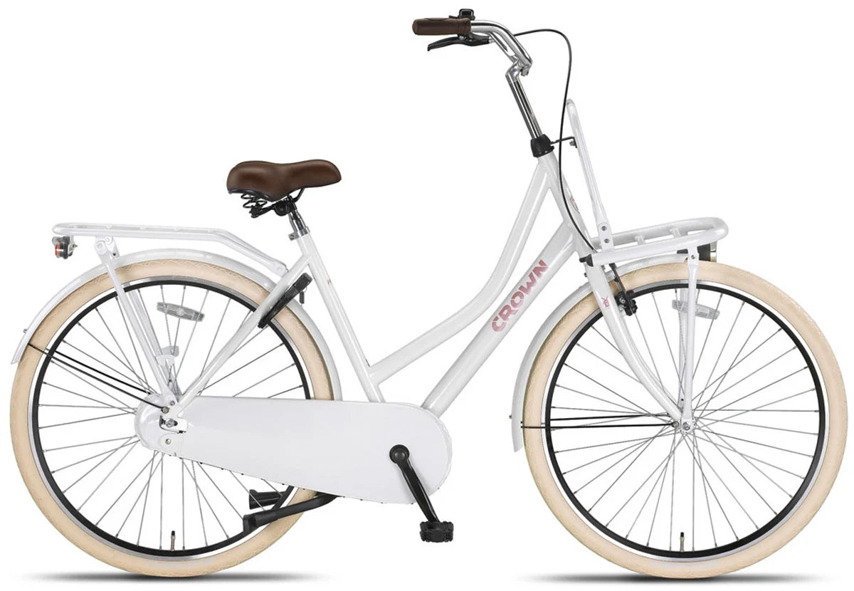 Holland 28inch Transportfiets 53cm Holywood White **EINDEJAARS ACTIE **