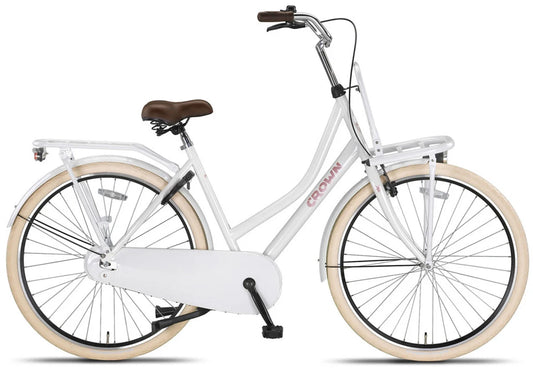 Holland 28inch Transportfiets 53cm Holywood White **EINDEJAARS ACTIE **