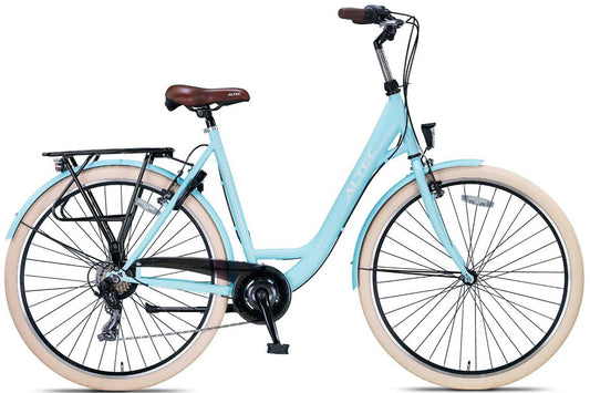 Altec Metro 28 inch Transportfiets 7v Sky Blue Dames