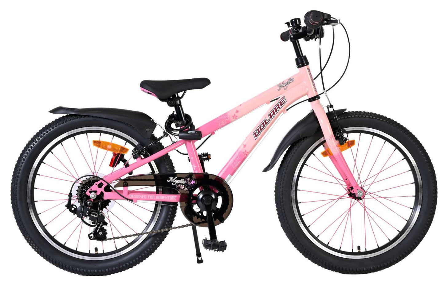 Volare Mystic Kinderfiets - 20 inch - Roze - 7 speed