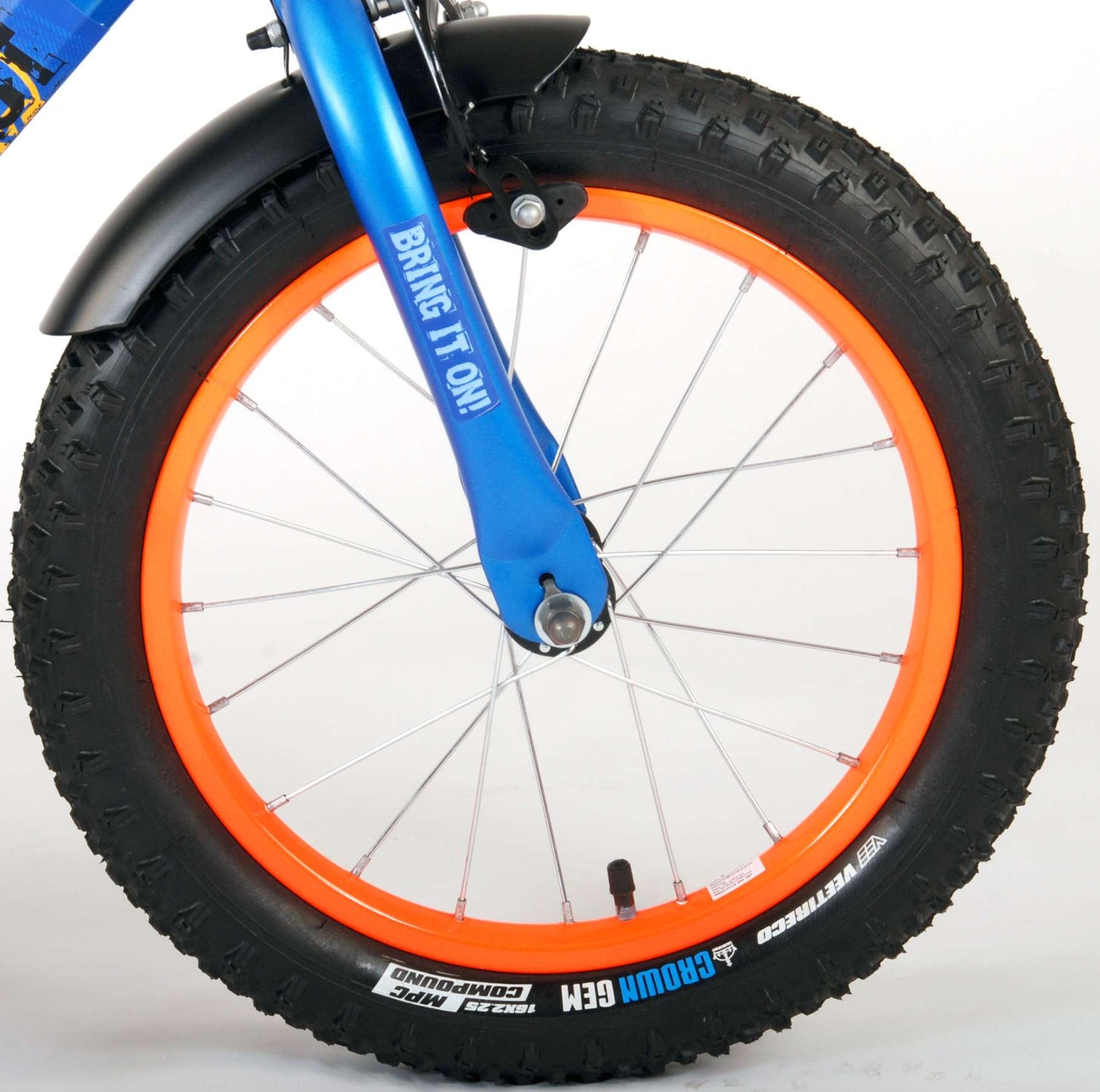 NERF Kinderfiets - Jongens - 16 inch - Satijn Blauw