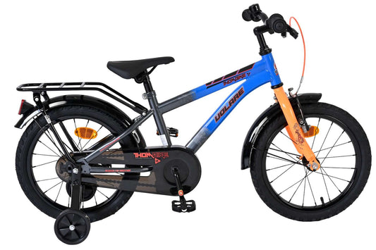 Volare Thombike Kinderfiets - Jongens - 16 inch - Blauw/Oranje
