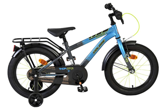 Volare Thombike Kinderfiets - Jongens - 16 inch - Blauw Grijs