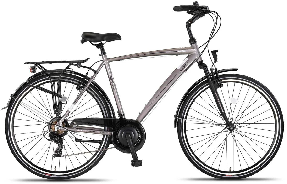 Altec Ventura Trekking V-Brakes Heren 28 inch Fume White *** VASTE LAGE PRIJS ***