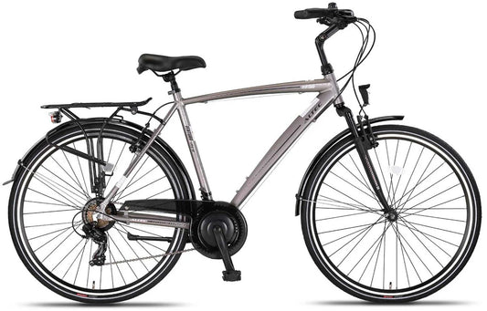 Altec Ventura Trekking V-Brakes Heren 28 inch Fume White *** VASTE LAGE PRIJS ***